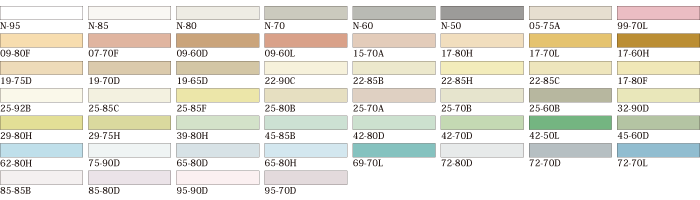 カラーサンプル